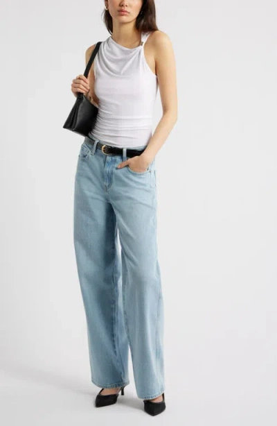 Open Edit Hardware Twist Top In White