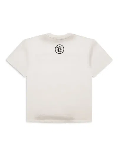 Hellstar Box Logo T-shirt In White