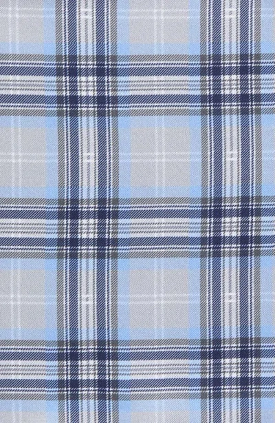 Nordstrom Panel Silk Pocket Square In Blue