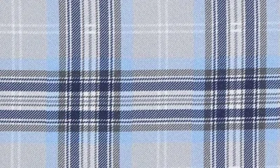 Nordstrom Panel Silk Pocket Square In Blue