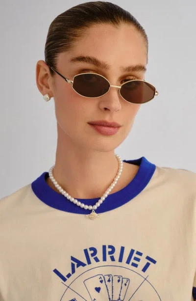 Aire Objective Sunglasses In Gold