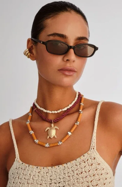 Le Specs Honey Pot Sunglasses In Black