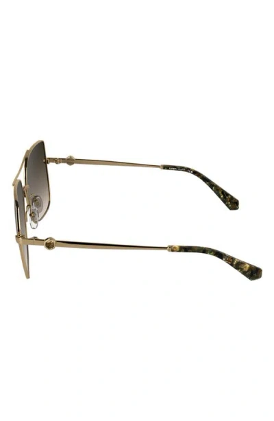 Kendra Scott Davie 60mm Gradient Aviator Sunglasses In Multi