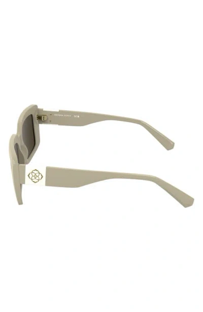 Kendra Scott Dira 55mm Rectangular Sunglasses In Multi