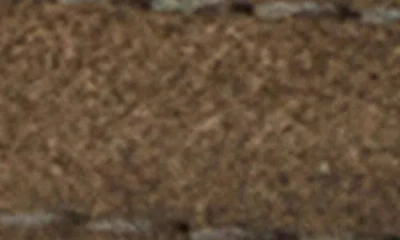 Mango Thin Suede Belt In Green