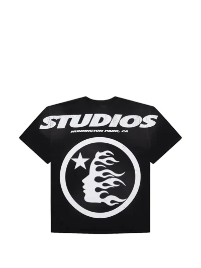Hellstar Logo-print T-shirt In Black