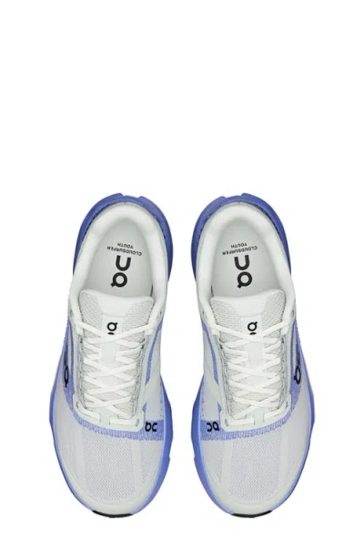 On Running Kids Cloudsurfer Trainers In Blue