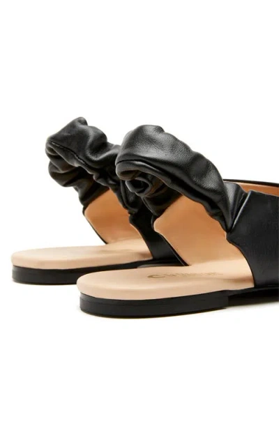 La Canadienne Glenn City Dry™ Waterproof Slingback Flat In Black