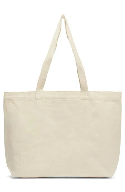 Barbour Script Cotton Canvas Tote