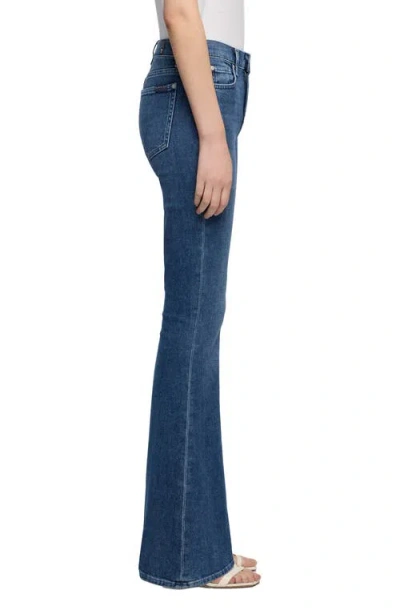 7 For All Mankind Leggy Bootcut Straight Jeans In Blue