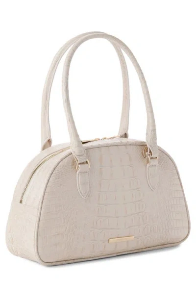 Brahmin Angie Leather Barrel Bag In Pattern