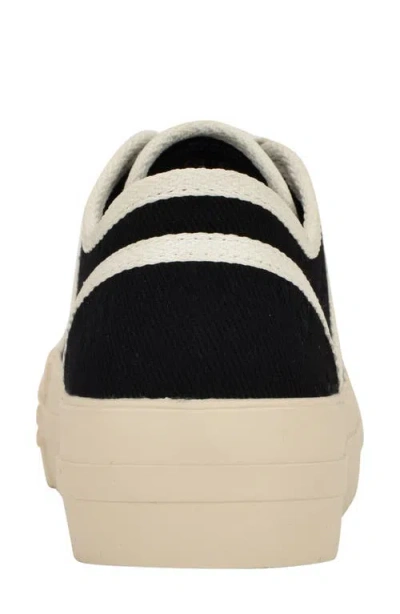 Guess Issah Platform Sneaker In Black