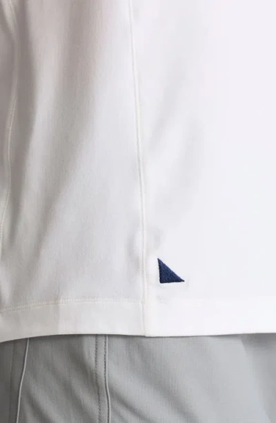 Untuckit Solid Performance Polo In White