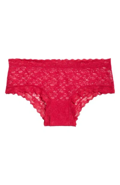 Papinelle Lulu Lace Boyshort Pantie In Red