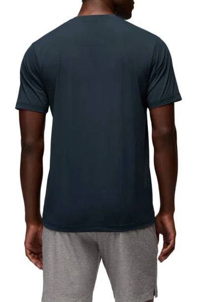 Prana Equalize Crewneck T-shirt In Blue