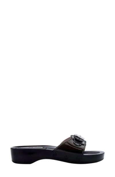 Melissa X Scholl Pescura Platform Slide Sandal In Black