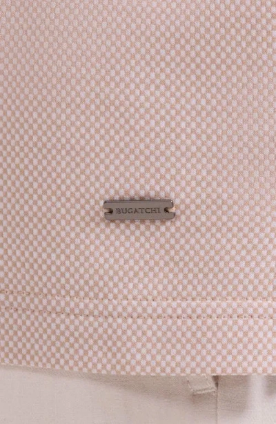 Bugatchi Quarter Zip Polo In Multi