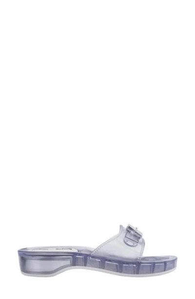 Melissa X Scholl Pescura Platform Slide Sandal In Transparent