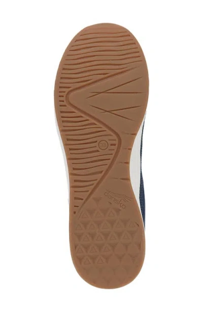 Dansko Claudia Sneaker Mule In Blue