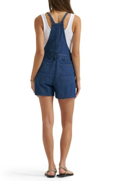 Lee Nonstretch Denim Romper In Blue
