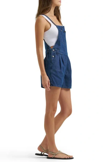 Lee Nonstretch Denim Romper In Blue