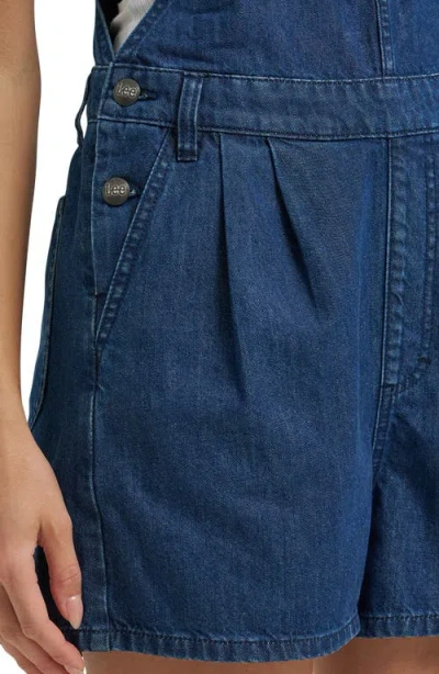 Lee Nonstretch Denim Romper In Blue