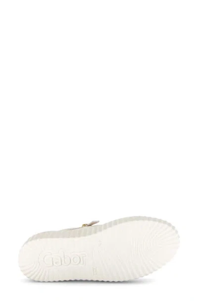 Gabor Platform Sneaker In White