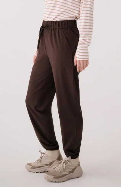 Lole Olivie Joggers In Brown