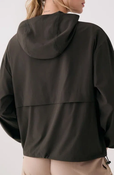 Lole Sofia Water Repellent Pullover Jacket In Gray