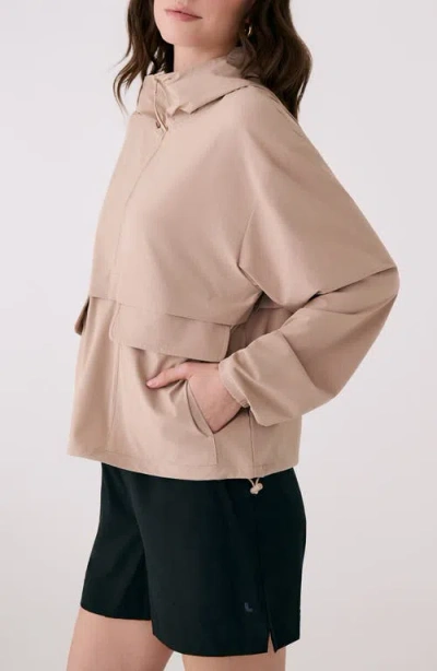 Lole Sofia Water Repellent Pullover Jacket In Multi