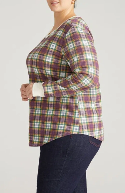 Universal Standard T Rex Long Sleeve Tee In Multi