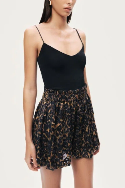 Nocturne Printed Mini Shorts In Multi