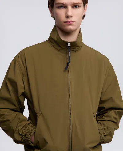 Aspesi 3-layer Nylon Jacket In Green