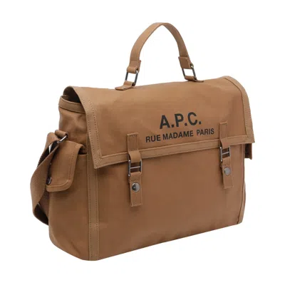 Apc A.p.c. Men Recuperation Besace Bag In Brown