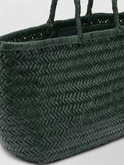 Dragon Diffusion Shoulder Bag Dual Handles Rectangular Woven In Orange