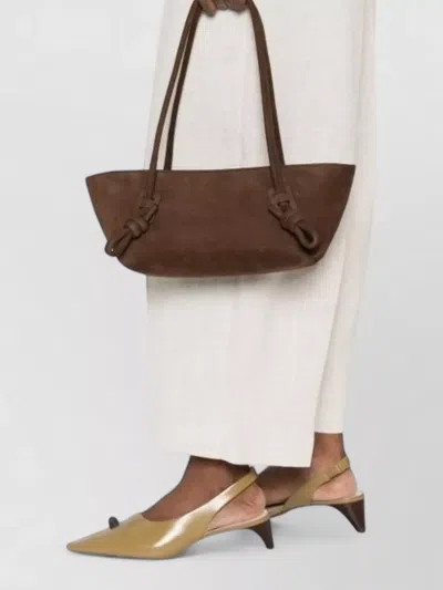 Hereu Medium Fleca Knotted Shoulder Bag