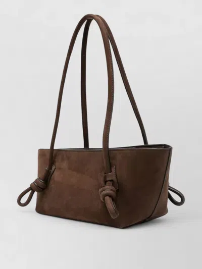 Hereu Medium Fleca Knotted Shoulder Bag