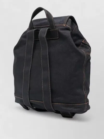 Kenzo Five Pocket Backpack Adjustable Straps Top Handle