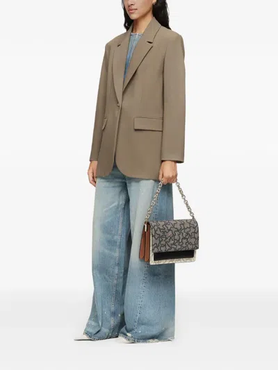 Tous Logo-pattern Shoulder Bag In Multi