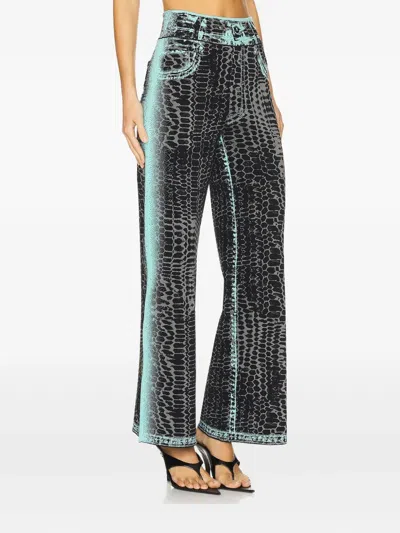 Ph5 Patterned Trousers In Black