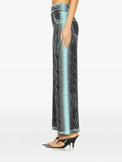 Ph5 Patterned Trousers In Black