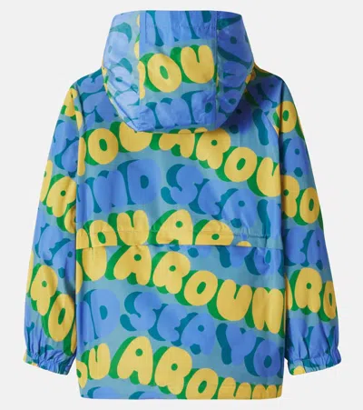 Stella Mccartney Printed Jacket In Blue