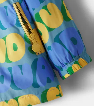 Stella Mccartney Printed Jacket In Blue