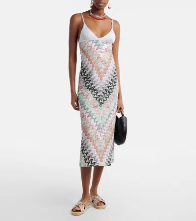 Missoni Criss-cross Patterned Espadrilles In Multi