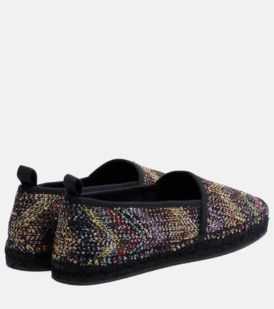 Missoni Elle Sequined Espadrilles In Multi