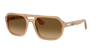 Persol Unisex Sunglasses Po3393s In Gold