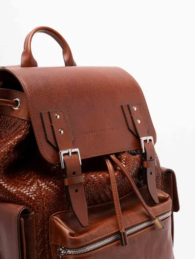 Brunello Cucinelli Backpack In Sand