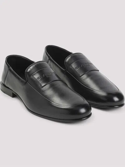 Givenchy Lamb Leather Loafers In Multi