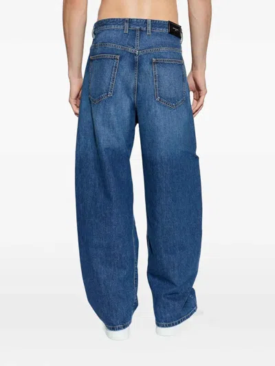 Givenchy Couture Seam Pants In Blue