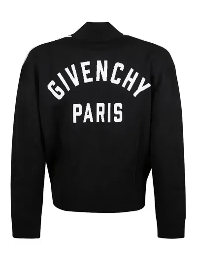 Givenchy Couture Seam Zipped Cardigan Clothing In Black